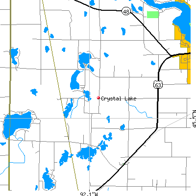 Crystal Lake map