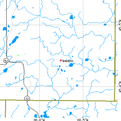 Wabeno map