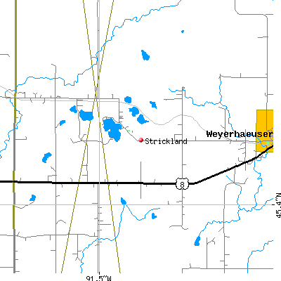 Strickland map