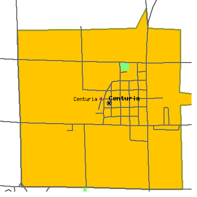 Centuria map