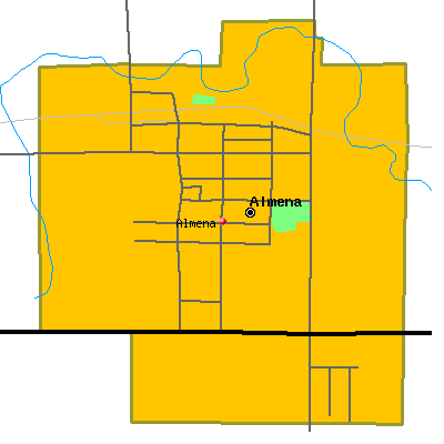 Almena map