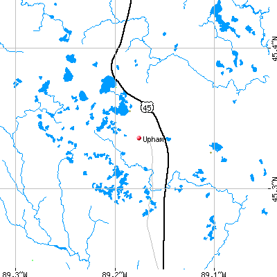 Upham map