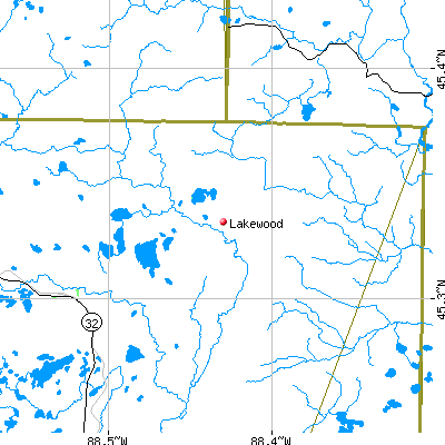 Lakewood map