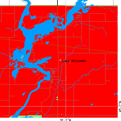 Lake Holcombe map