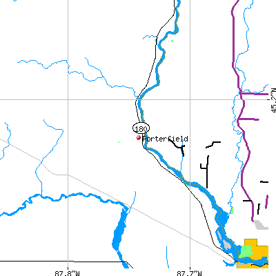 Porterfield map