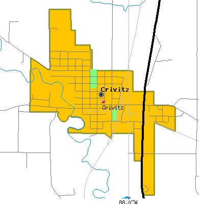 Crivitz map