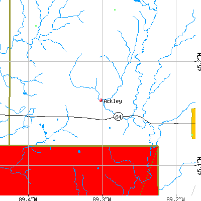Ackley map