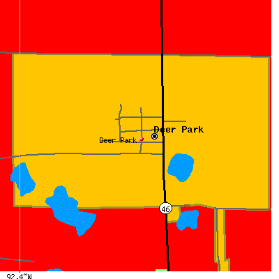 Deer Park map