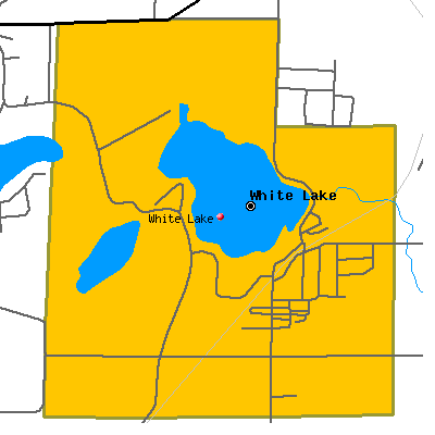 White Lake map