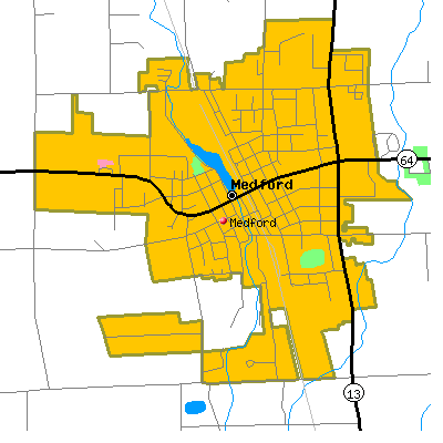 Medford map