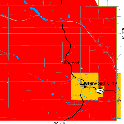 Glenwood map