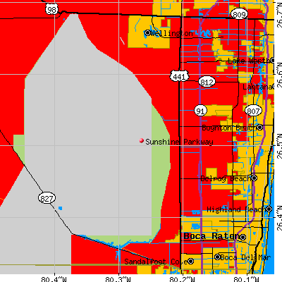 Sunshine Parkway map