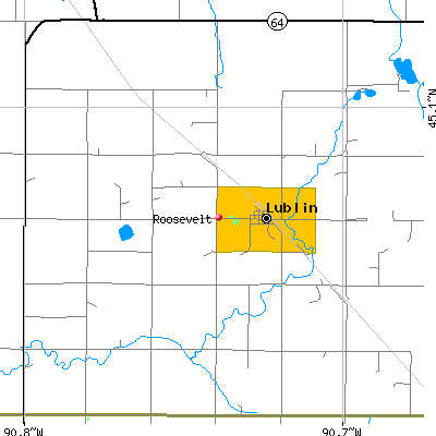 Roosevelt map