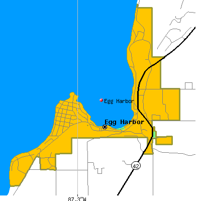 Egg Harbor map