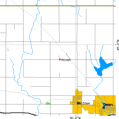 Hixon map