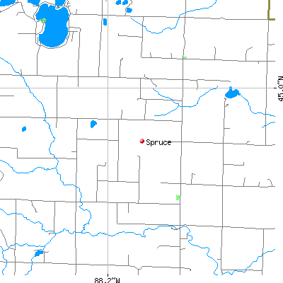 Spruce map