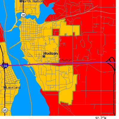 Hudson map