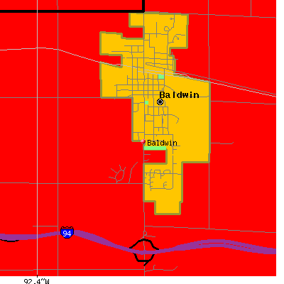 Baldwin map