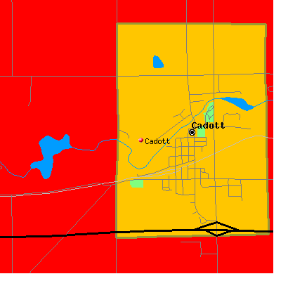 Cadott map