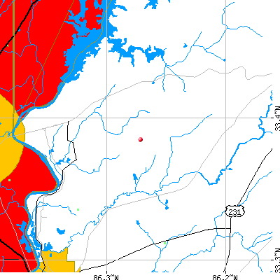 Renfroe-Lanier map