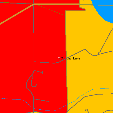 Spring Lake map