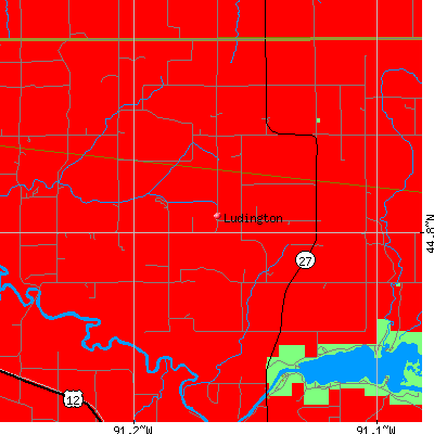 Ludington map