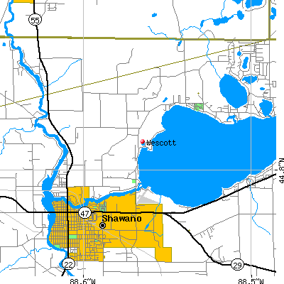 Wescott map