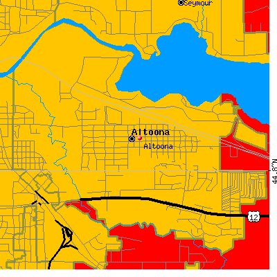 Altoona map