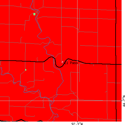El Paso map