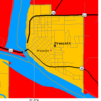 Prescott map