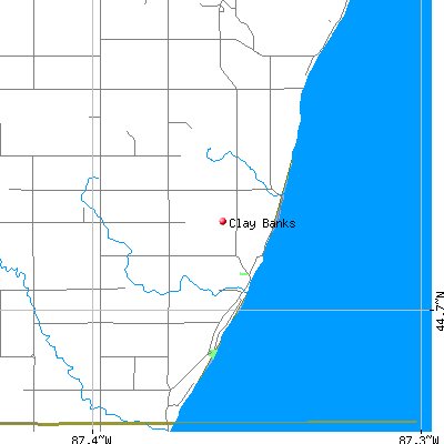 Clay Banks map