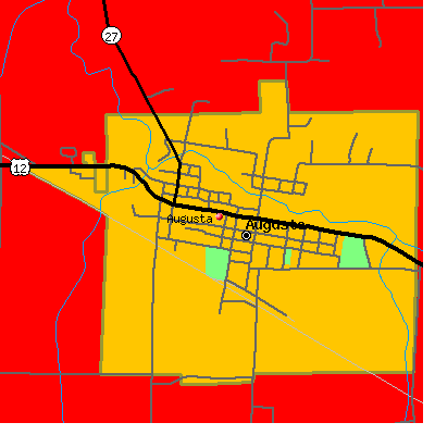 Augusta map