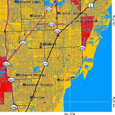 Kendall-Perrine map