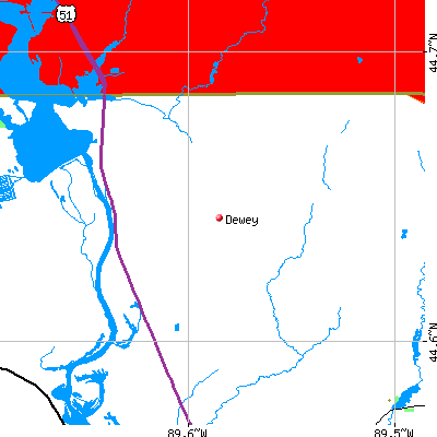 Dewey map
