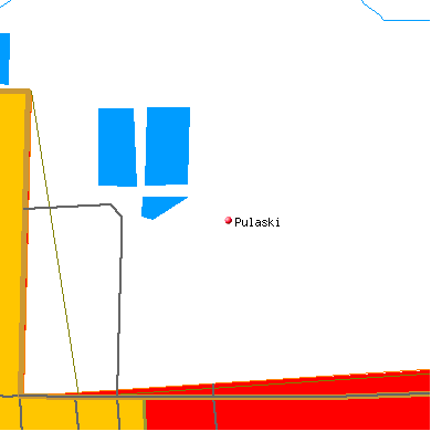 Pulaski map