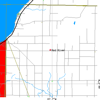 Red River map