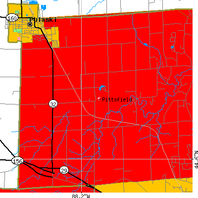 Pittsfield map