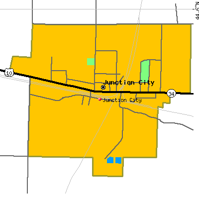 Junction City map
