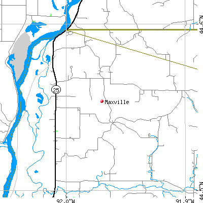 Maxville map