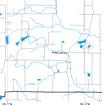 Helvetia map