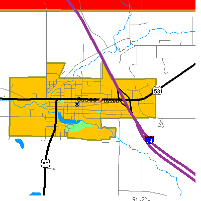 Osseo map