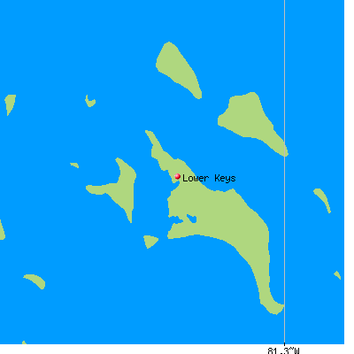 Lower Keys map
