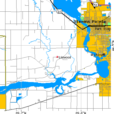 Linwood map