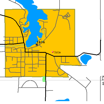Iola map