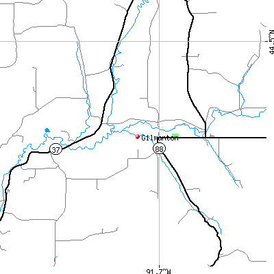 Gilmanton map