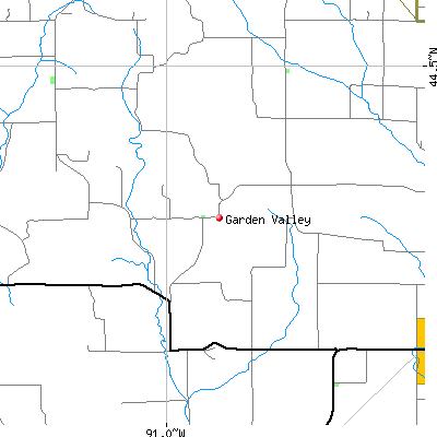 Garden Valley map