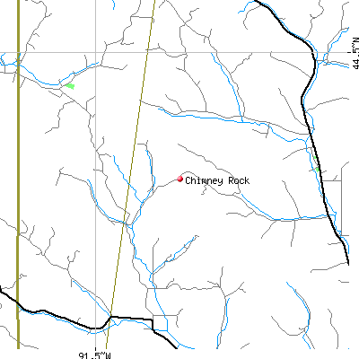 Chimney Rock map
