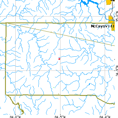 Higdon-Mobile map