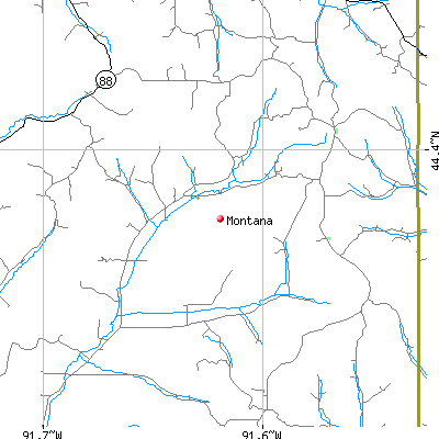 Montana map