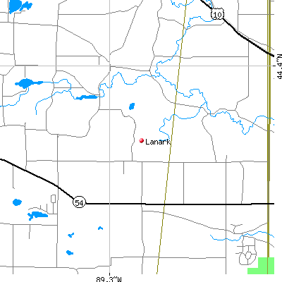 Lanark map